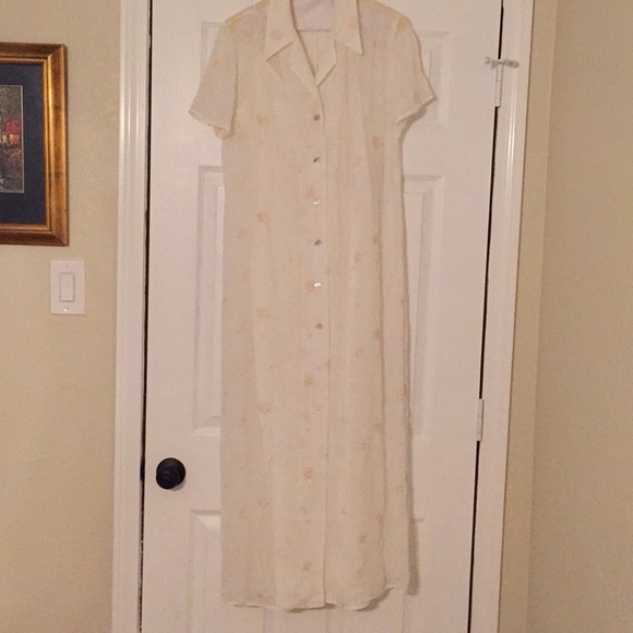 constance button down midi dress